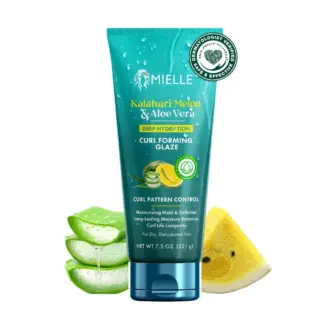 Mielle Organics Kalahari Melon and Aloe Vera Curl Forming Glaze Gel 212g